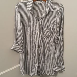 Old Navy striped button down